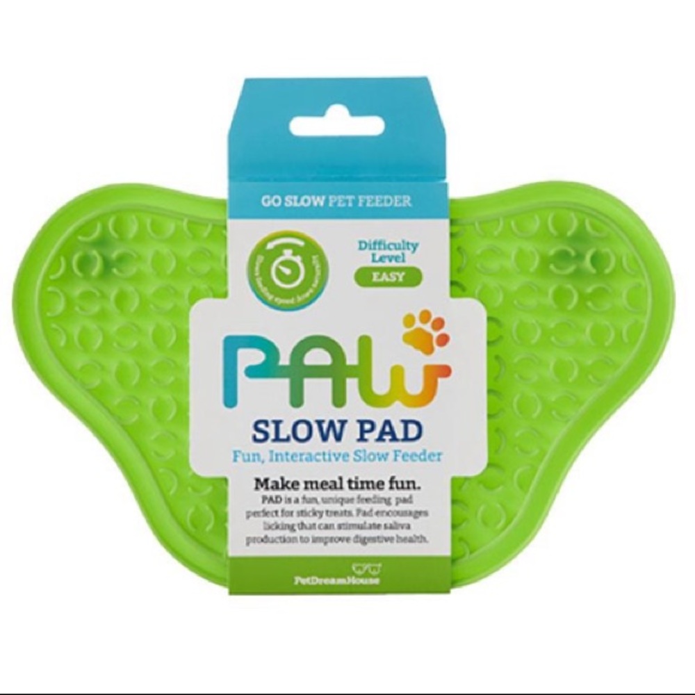 🌸LOW PRICE🌸PetDreamHouse PAW Lick Dog Pad - GREEN NWT
